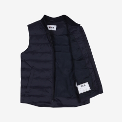 Fila Uno Down Vest - Poikien Kevyet Takit - Laivastonsininen | FI-20531